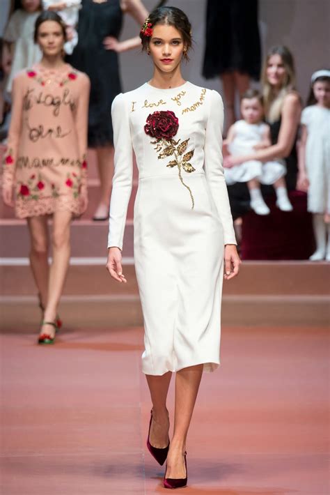 dolce gabbana fashion|dolce and gabbana female models.